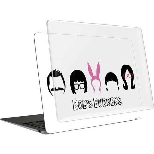 Bobs Burgers Silhouette MacBook Air 15in (2023-2025) Case plus Skin
